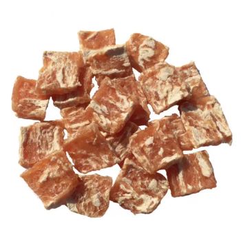 Grain Free Pet Snacks Dog Treats Chicken & Cod Chunk MOQ 300kg Spec 0-99g Origin China Flavour Fish Color Nature Appearance Dry - Qingdao Catsmi Pet Products Co., Ltd - China