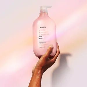 Floral Body Wash with Flower Petals Body Cleanser Whitening Bath Body Wash Home Floral Fragrance Shower Gel - Shandong Vianor Pharma Co., Ltd. - China