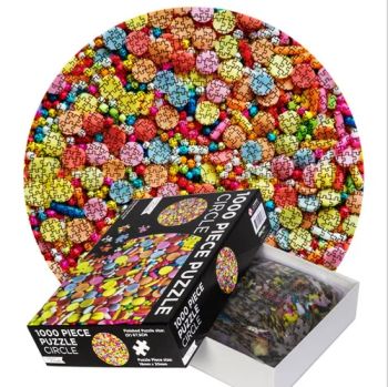 Adult Brain Game Wholesale Jigsaw Puzzle Paper Products Manufacturer Kids Stationery with Non-Toxic Hard Whitecard Material Puzzle Set - HK CHIC INDUSTRY CO., LIMITED - China