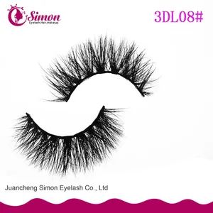 Custom Package Mink 3D False Eyelashes - Juancheng Simon Eyelash Co., Ltd. - China