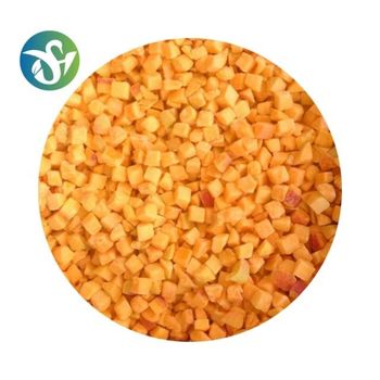 IQF Frozen Apricot Dices Golden Sun Frozen Diced Apricot Cubes Frozen Fruits - Qingdao Yihui Foods Co., Ltd. - China
