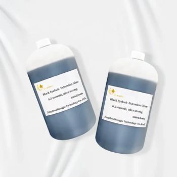 Strong Custom Eyelash Extension Giue Bonding Lash Glue Big Bottle 1L Adhesive Acrylate Lash Glue - Changzhou Kefan Chemical Co., Ltd. - China