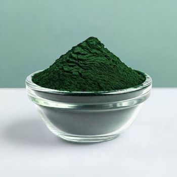 SPIRULINA POWDER Grade FOOD GRADE Product Form Powder Max. Moisture (%) 3% Shelf Life 24 MONTHS Color Deep Green, geen Protein Content 60–70% - Agritech  - India