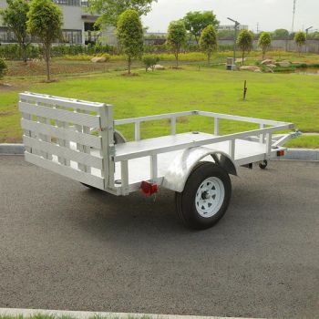 5X8 5X10 Aluminum Wood Deck Utility/ ATV /Dump Trailers - Jinhua Yongqiang Vehicles Factory - China
