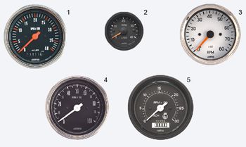 Programmable Electronic Tachometers Casing Size 80mm/85mm/100mm Operating Voltage 12v/24v And Common Core Type Cross Coil Moving Magnet Air - Indication Instruments Limited - India