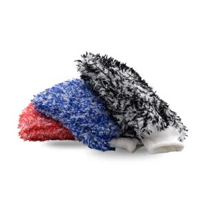 Wholesale Double Side Microfiber Washing Car Gloves Dust Removal Cleaning Window Microfibre Wheel Glass Detailing Care Car Wash Mitt - Hebei Chicheng Commerce Co., Ltd. - China