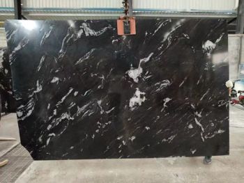 Black Cosmos/Cosmic Black/Universe Black Granite Slabs Shape Slab Color Black Trademark MS Origin Brazil Form Big Slab Thickness - Xiamen Maoshuang Stone Industry Co., Ltd. - China