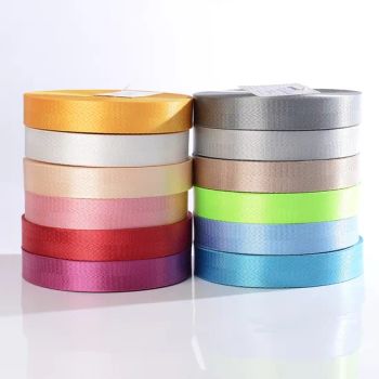 High Strength 25mm Solid Color Strap Polyester Webbing for Outdoor, DIY, Gear Repair, Pet Collars, Crafts - Ningbo MH Industry Co., Ltd. - China