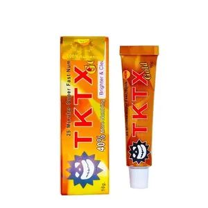 Yellow 10g 40% Tktx Tattoo Permanent Makeup Anesthesia Cream Tattoo Supply - Yiwu HuaNi Technology Co., Ltd. - China