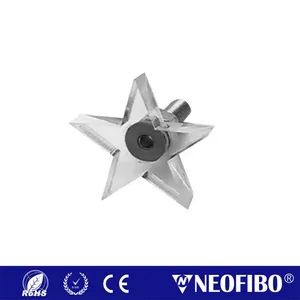 NEOFIBO Pentagram Type PMMA-CAP Ceiling Lighting Crystal End Fitting Fiber Optic Star Power Supply Cables Optical Fiber Cable Fiber Optic Cable Star - Shenzhen Neofibo Technology Limited - China