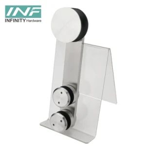 High Quality Glass Door Sliding System Stainless Steel Hardware Hotel Home Door Windows Roller Bathroom Accessories - Jiangmen Infinity Import and Export Co., Ltd. - China