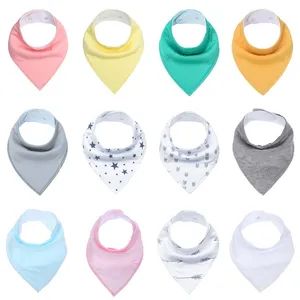 Double Layers Fabric Baby Bandana Bibs Drooler Bibs for Drooling - Jinan Wellda Trade Corporation Ltd - China