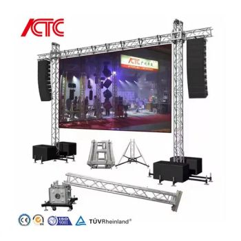 Aluminium Lighting Global Stage Booth Truss for LED Screen - Guanghzhou Infinity Case and Truss Co., Ltd. - China