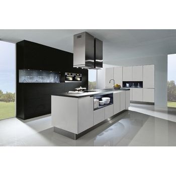 Material: Wooden Appearance: Modern Island Modular Kitchen, Mount type: Base - Fantasy Inland - India