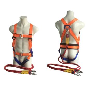 Polyester Webbing Fall Arrest Harness Safety-Belt-Rope Color Pink OEM ODM Yes Origin China Strength 22kn Model NO. - Shandong Binzhou Yiteng Chemical Fiber Rope Net Co., Ltd. - China