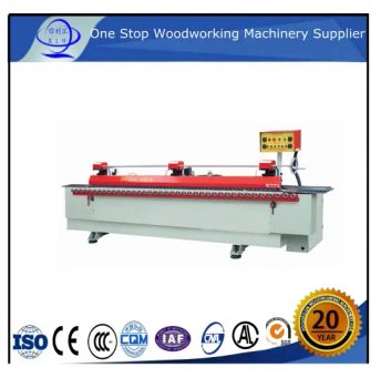 Thin Wooden Veneer 3D Covering Bonding Machine Hot Glue Transfer Sands Heat Transfer Foils to The Edge of The MDF Pieces/ Hot Stamping Edge Banding Machine - Qingdao Xinlihui Machinery Co., Ltd. - China