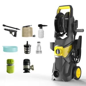 Electric Portable 220V Cleaners Rechargeable Pressure Washer 5 in 1 Spray Nozzle Tip Water Tank Car Wash Pressure Washer - Shenzhen Yansen Car Accessories Co.,LTD - China