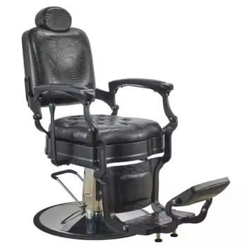 Salon Furniture Barber Chairs Antique Vintage Barber Chair Color White Origin China Condition New Folded Unfolded Warranty 2 - Henan Eminent Medical Devices Co., Ltd. - China