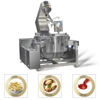 Restaurant Commercial Automatic Multi Function Planetary Tilting Curry Chili Bean Paste Mixing Making Electric Gas Steam Dessert Sauces Cooking Wok - Shandong Longze Machinery Co., Ltd. - China