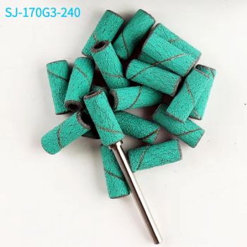 Nail Drill Bits Green Abrasive 3mm Mini Small New Nail Drill Bits Sanding Bands - Wuxi Jicrade Tech Co., Ltd. - China