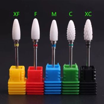 Ceramic Nozzle Nail Drill Bit Milling Cutter Nail Electric Drill - YIWU BEAUTYPLUS ART NAIL CO., LTD. - China