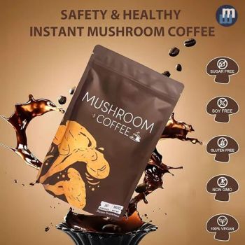 Focus Enhancement Lions Mane Mushroom Coffee Instant Powder - Wuhan Muwang Trading Co., Ltd. - China