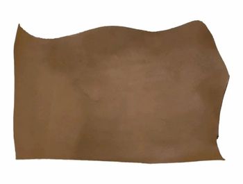 Brown Oily Plain Goat Leather, For Footwear Finish Oily Color Brown Size 6 sq ft Pattern Plain Thickness 10mm Material Goat - H N Leathers - India