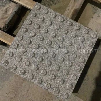Grey Granite Tactile Paving Blind Stone for Outdoor Origin China Hardness 6.6 Gloss Above 85 HS Code 680293 Technics - Quanzhou Tianyuan Stone Co., Ltd. - China