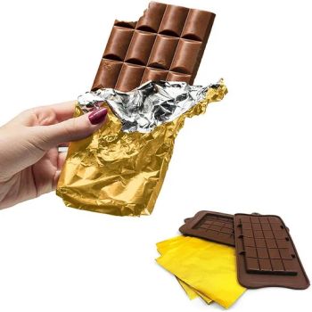 Wholesale Price Chocolate Candy Foil Wrapping Paper for Food Packaging 6 14 Sizes - Zhengzhou Laiwosi Aluminum Co., Ltd. - China