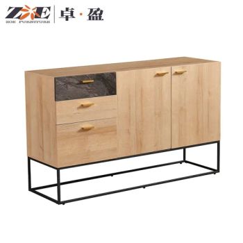 Luxury Home Living Room Wooden Furniture Chest of Drawers 2 Drawer File Cabinet Light Luxury Dining Sideboard Cabinets - FOSHAN RUI XUN SHENG FURNITURE CO., LTD - China