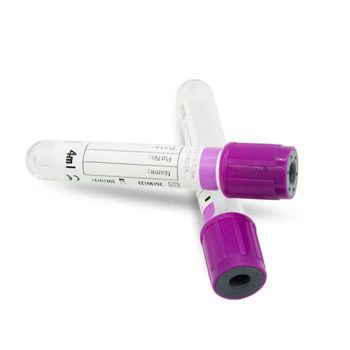 Disposable Medical Glass Pet Blood Test EDTA Vacuum Blood Collection Tube Purple - Medic-Home Co., Ltd. - China