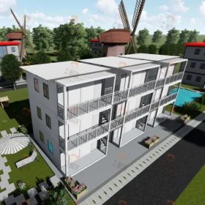 Cbox Three Storey Apartment Design Luxury Modular Casas Prefabricadas Container House - Guangdong Cbox Co., Limited. - China