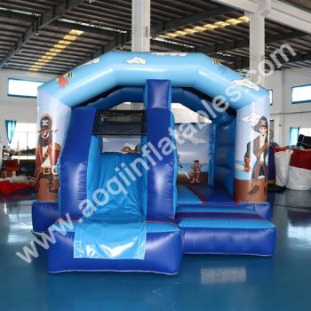 Pirate Themed Inflatable Combo Castle Inflatable Pirate Combo Aq06118 - Guangzhou Aoqi Inflatables Co., Ltd. - China
