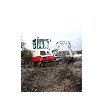 Takeuchi TB335R Crawler Mini Excavator for Digging and Trenching - MASI TRADING GMBH - Germany
