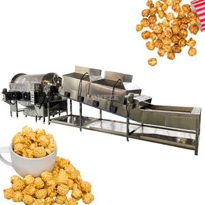 Commercial Snack Machines Caramel Industrial Popcorn Machine Production Line for Continuous Production - Shandong Longze Machinery Co., Ltd. - China