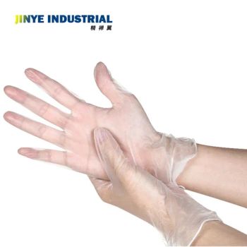 PVC Transparent Disposal Gloves Hand Gloves for Cleaning Tools - Anhui Jinye Industrial Co., Ltd. - China