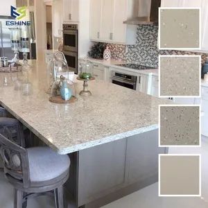 Wholesale Price Artificial Stone Solid Surface Prefab Quartz Vanity Tops Prefabricated Quartz/Marble/Acrylic Kitchen Countertop Manufacturer in China - Shenzhen Eshine Technology Co., Ltd - China