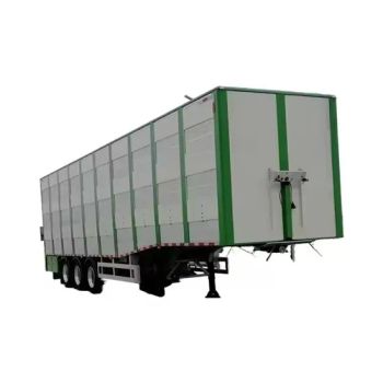 Durable Agricultural Trailers for Efficient Poultry Farm Transport - QINGDAO PURPLE INTERNATIONAL TRADE CO., LTD - China