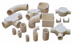 PVC Electrical Fitting Material Pvc Safety Safe To Use Weight Light Weight Finish Optimal - Shri Sai Engineering - India