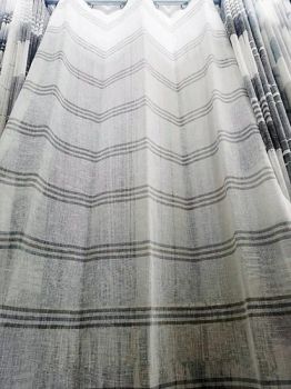 Yarn Dyed 100 Polyester Linen Looks Curtain Fabric - Shaoxing Honsam Textile Co., Ltd. - China