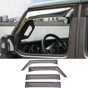 Original 4 Doors Window Visor Protection for Jeep Wrangler Jl 2018+ - Guangzhou Yihua auto accessories Manufacturing CO.,Ltd. - China