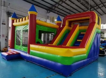 Kids Inflatable Water Slide & Bounce House Combo Splash Bouncer Castle for Backyard Fun - Zzrs Amusement Equipment Co., Ltd. - China