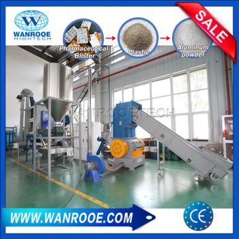 Aluminum Plastics Separator / Other Plastic Recycling Machines / Recycling Waste Aluminum Composite Panel - Wanrooe Machinery Co., Ltd. - China