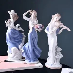 Wholesale Price OEM Factory Customized Xmas Table Decorations Handmade Lighted White Blue Gold Purple Modern Ceramic Christmas Tree Manufacturer in China - Cheng Yi Creation Company Ltd - China