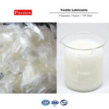 Chemical Oil Textile Auxiliary for PP Staple Fibers Color White Shape Paste Origin China Type Mixture Trademark OEM Source - Jiangsu Passion Import & Export Co., Ltd. - China