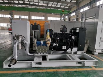 2800bar Ultra-High Pressure Cleaning Machine for Ship Hull Descaling - Tianjin Harvest High Pressure Pump Co., Ltd - China
