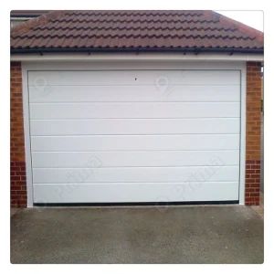 Garage Doors White Color Steel Plate Flap Garage Door - Shenzhen Prima Housing Co., Ltd. - China