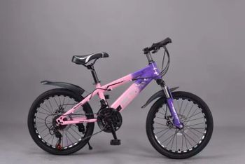 Wholesale 18/20/22 Inch Boys Girls Kids Kid Mountain Bike Disc Brake 16 Inch Kids Pedal Bicycle Featuring Steel Fork Ordinary Pedal - Hebei Boyi Toy Co., Ltd. - China