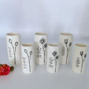 Festive Products China-Bone Combinable Porcelain Christmas Hand-Line Statue Gift Customized Greetings Blessings Mini Hand Made Porcelain Vase - Zenith Crafts Co., Ltd. - China