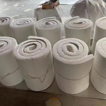 Aluminum Foil Ceramic Fiber Blanket with Fire Resistance and High Temperature Resistance Thermal Insulation Material - Zibo Shijian International Trade Co., Ltd. - China